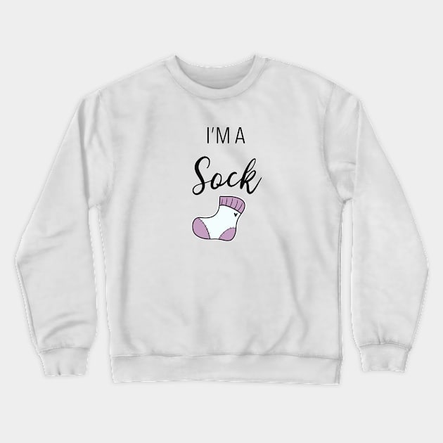 I'm a Sock Crewneck Sweatshirt by Hallmarkies Podcast Store